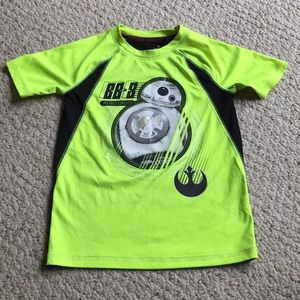 🇺🇸Boys Size 6 Star Wars BB-8 Athletic Shirt